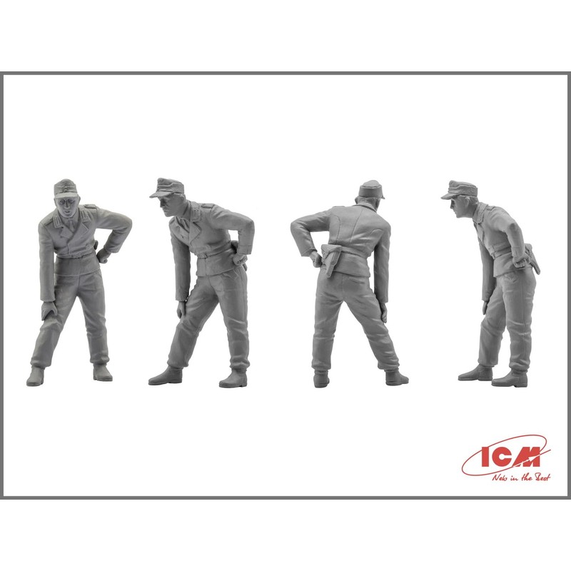 ICM Models German Tank Crew 1943-1945 Building Kit (ICM35211)
