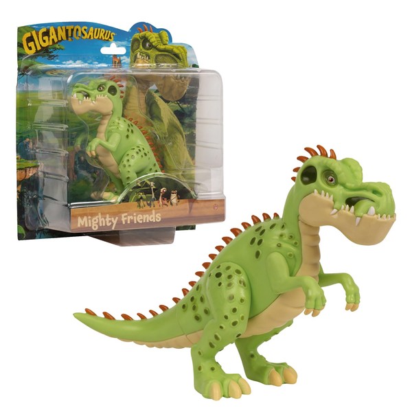 Gigantosaurus, GIOCHI PREZIOSI GGN028 Dinosaur Figure, 12 cm, Articulated Figure,