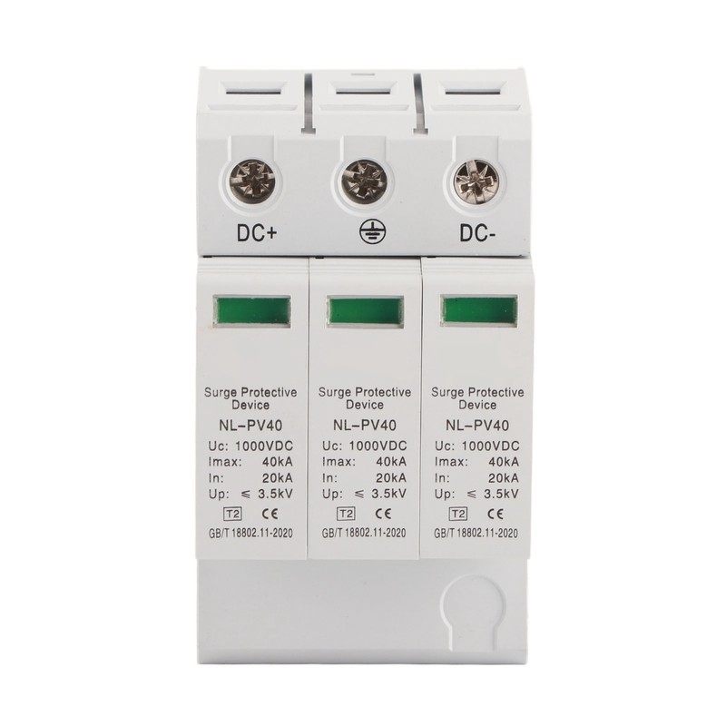 Surge Protective Device 20‑40KA 3P 1000V Photovoltaic PV Voltage Protection