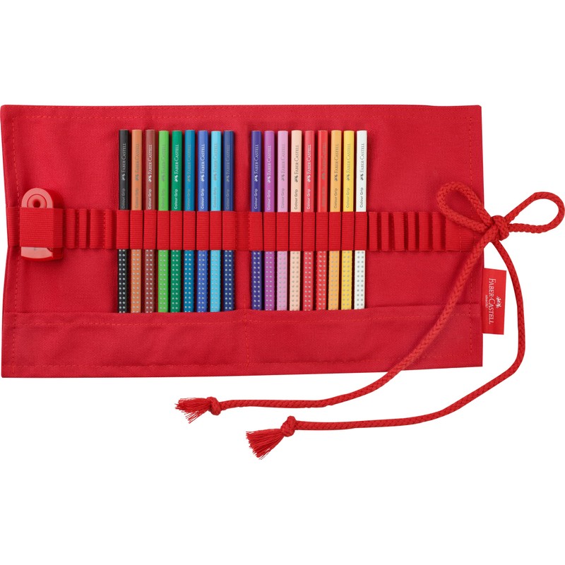 FABER-CASTELL Colour Grip 201541 Colouring Pencils Pack of 18 with