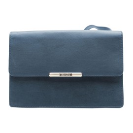 Esquire Helena Clutch Wallet RFID Leather 17.5 cm, blue