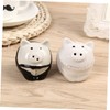 LABRIMP Ceramic Pig Jar Wedding Seasoning Pot Pig Pepper Salt