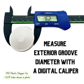 National Artcraft® 1" PVC Stopper for Salt & Pepper Shakers and Piggy Banks (Pkg/10)