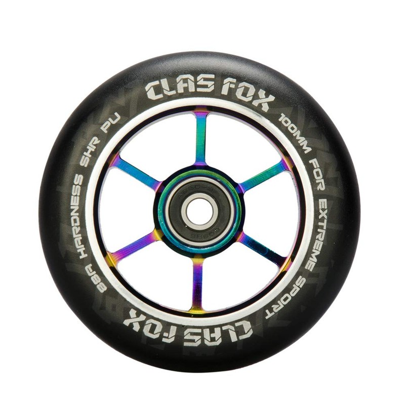 CLAS FOX Pro Stunt Scooter Wheels 100mm One Pair with