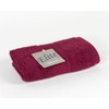 Hilasal Toalla de Medio Baño Linea Elite, Color Bourgundy100% algodón