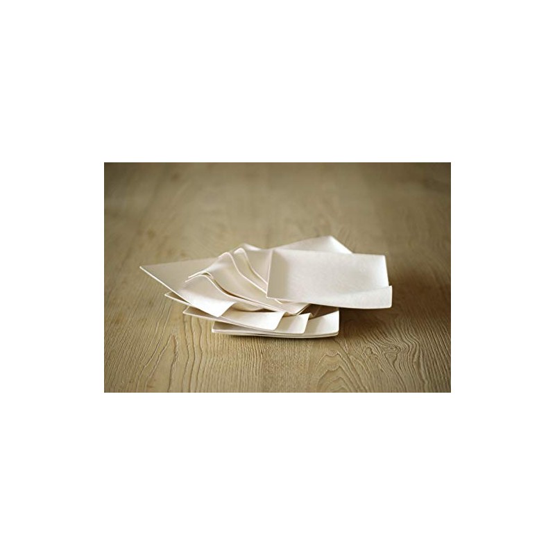 WASARA(ワサラ) 中皿 白 15cm 6 DM-002R 6枚入