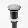 Oil Rubbed Bronze Pop UP Sink Drain, Vanity Bathroom Vessel