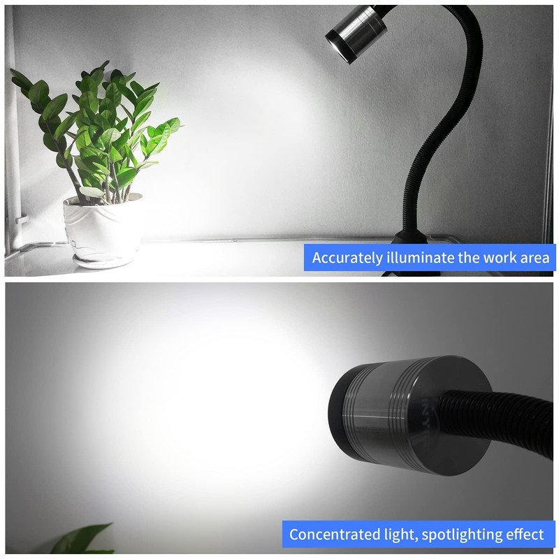 Flexible Work Light, Led Machine Light, Led Flexible Gooseneck Light