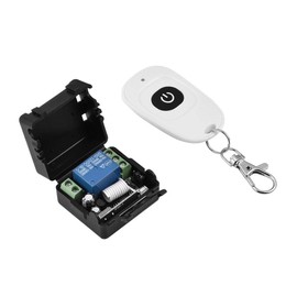 Relay,DC 12V 315/MHz Automatic Single Channel Relay Module RF Receiver with Remote Control Transmitter for Elevating Controller,Automobile,etc