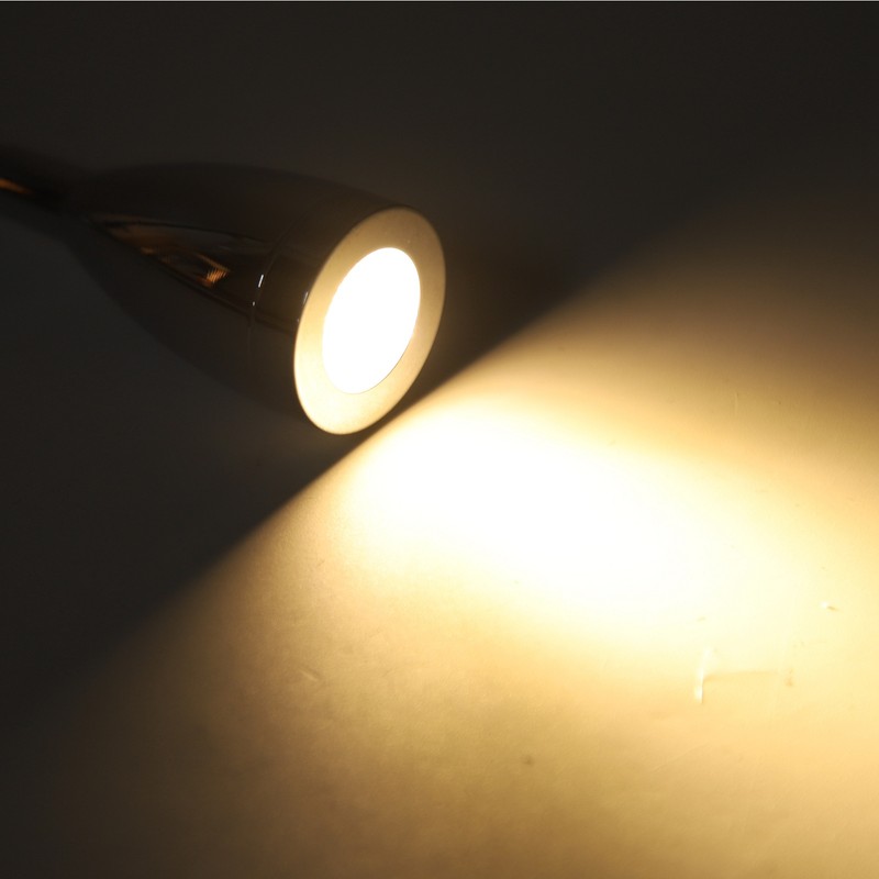 RV Reading Light LED Adjustable Brightness Touch Control Bedside Spotlight