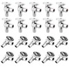 20-PCs HeSun Expansion Pex Angle Stop Valve, 1/2" Pex-a x