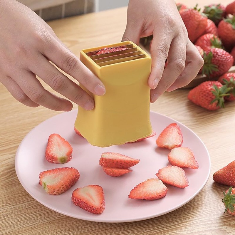 Multifunctional Cup Cutter, Pack of 2 Multifunctional Stainless Steel Fruit