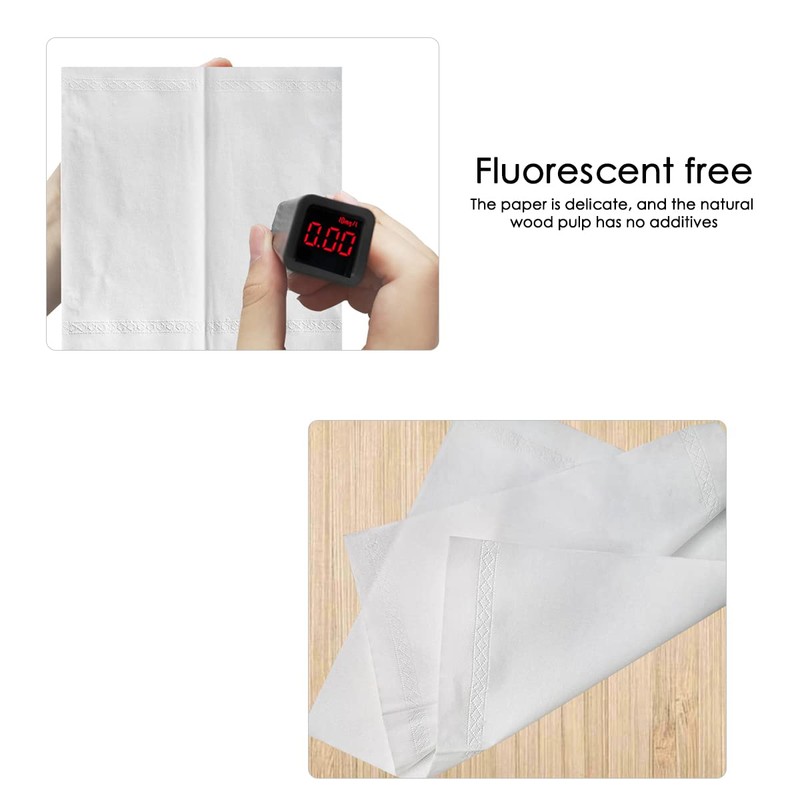 Car Tissue Refills, 600 Sheets Disposable Soft Facial Tissues Napkin,