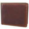 Fregery® Leather Wallet Chain Gift Box Men with RFID Protection