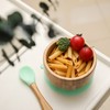 Baby Bamboo Bowls with Suction and Matching Spoon Set -