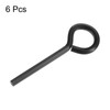 HARFINGTON 6pcs Dogging Hex Key Wrench 5/32" SAE Metal Dog
