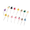 15pcs Small Christmas Knit Hats Exquisite Innovative Cute Stylish Small