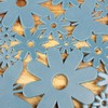 Macosa UMEN168B Sink Insert Petrol Flowers Plastic Sink Mat Sink