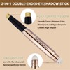 TWLBXMG Gold Eyeshadow Stick Cream Shimmer Smooth Eyeshadow Pencil Hypoallergenic