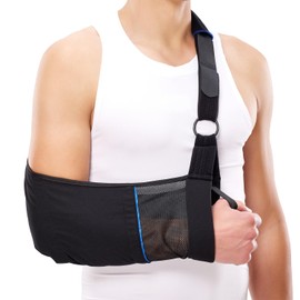 Comforband Arm Sling – Lightweight & Breathable Medical Sling with Adjustable Shoulder Strap for Torn Rotator Cuff, Broken or Fractured Forearm Bones (X-Large)
