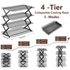 Pleafind 4 Tier Collapsible Cooling Rack - 3 Setting Design,