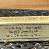 Stila Stay All Day Liquid Lipstick ~ Fiery ~ 0.10