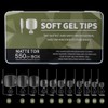 Soft Gel Tips Para Pies 550 Pzas Uñas Soft Gel