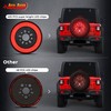Auto Buero 6-Side Spare Tire Brake Light Compatible with Jeep