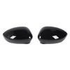 2 Pcs Door Side Rearview Mirror Cover Cap Left Right
