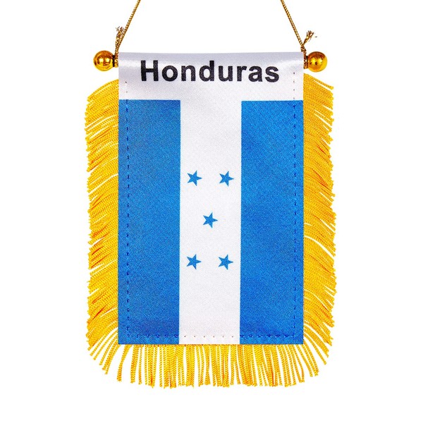 WXTWK 3 X 5 Inch Honduras Flag Honduran Window Hanging