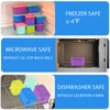 Caperci Small Food Containers with Lids Set of 8, 4pcs