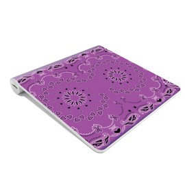 MightySkins Skin Compatible With Apple Magic Trackpad (original) wrap cover sticker skins Purple Bandana