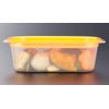 Inomata Kagaku “Rakuchin-Pack” Microwavable Containers, Microwavable With Lid Still On,