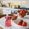 Fruit Slicer Cup, Strawberry Cutter Grape Slicer Dicer Food Chopper