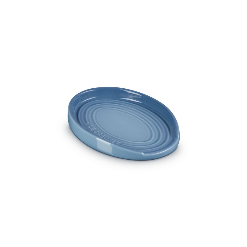 Le Creuset 71507154340099 Oval Stoneware Spoon Rest Chambray