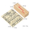 Double 6 Dominoes Set for Family Game Night – 28-Tile