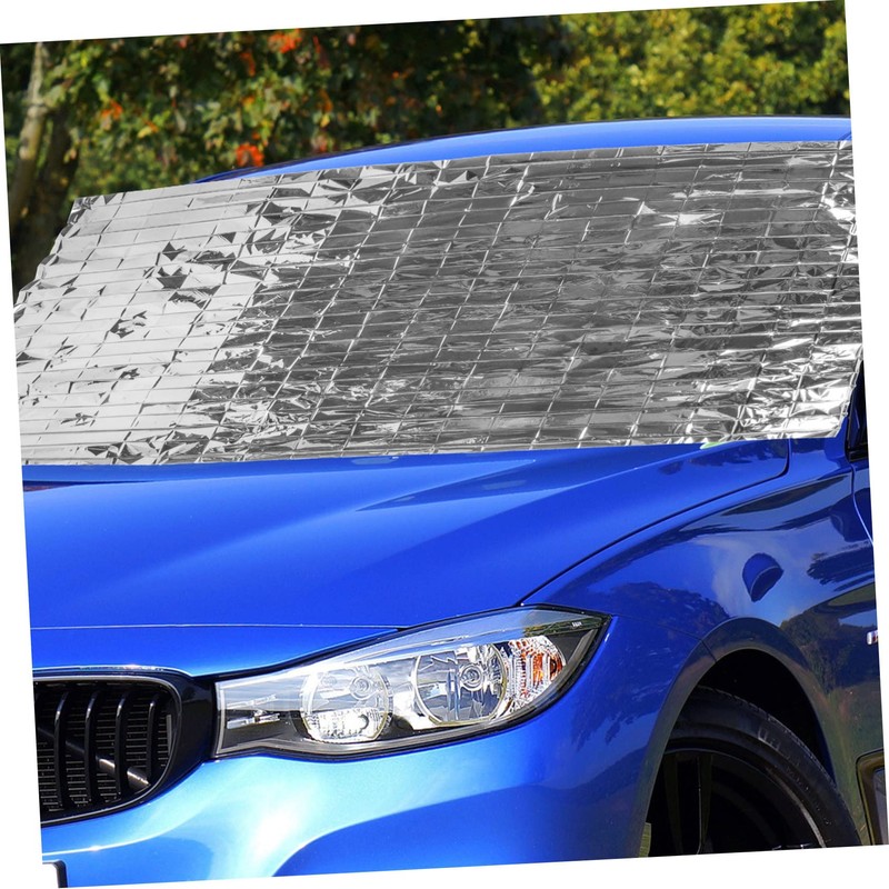 Kisangel 10pcs Survival Blanket Emergency Camping Blanket for for Inclement