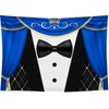 CapiSco Tuxedo Backdrop for Father or Boss Birthday Party Decorations,