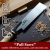 SUIZAN Flush Cut Saw 7" - Professional Japanese Pullsaw Handsaw