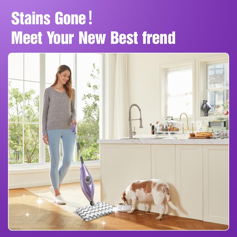 S3501 S3601 Steam Mop Replacement Pads Compatible with Shark Steam