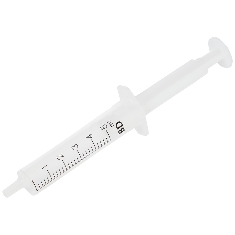 10 x STERILE 5ML LEUR SLIP SYRINGE