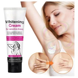 Crema Aclaradora Corporal Aichun Beauty 50ml Con Leche y Colágeno                                                                                     