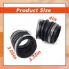 Mhrxusd 17881-AA020 17882-AA020 2Pcs 3.3L Engine Air Intake Hose with