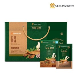 Daewoong Bio-Science 대웅생명과학 녹용홍삼(70mlX30포) 1세트 Daewoong Life Science Deer Antler Red Ginseng (70ml X 30 packets) 1 set