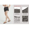 MADHERO Men Swim Trunks Short with Mesh Lining Solid Bathing