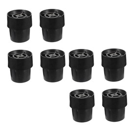 KICHOUSE 8Pcs Skid Trampoline Leg Caps Durable Latex Replacement Covers Noise Reduction Friction Minimizing for Enhanced Safety for Trampoline Use