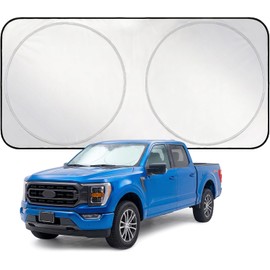 EzyShade - Parasol para parabrisas con tecnología reflectante Shield-X. Ver la tabla de tallas del vehículo. Parasol plegable de 1 pieza para coche, parabrisas delantero, ventana, coche, SUV