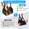 Flight Footrest, Travel Footrest with Memory Foam, Portable, Adjustable, Airplane,