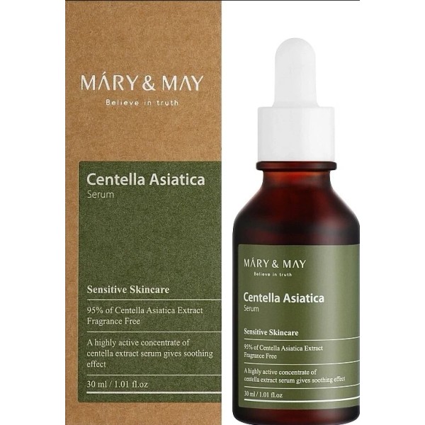 Mary & May Centella Asiatica Serum, Fragrance Free, 1.01 fl