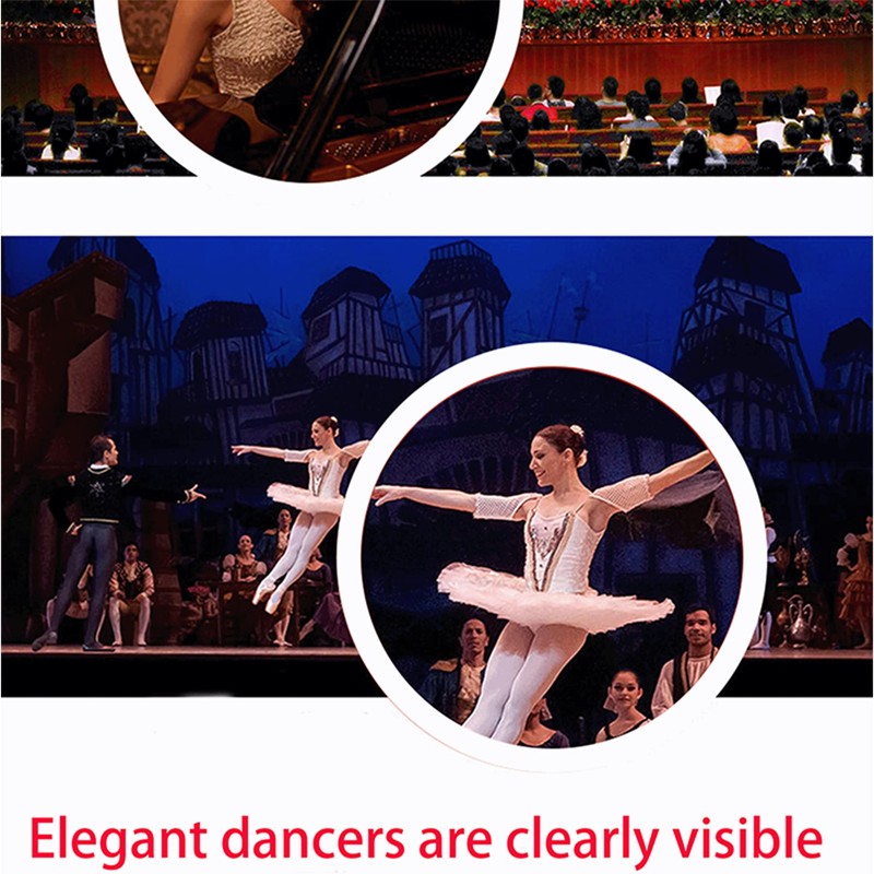 Yourelexit® Opera Glasses Binoculars Lorgnette Theater Optical Glasses Mini Compact
